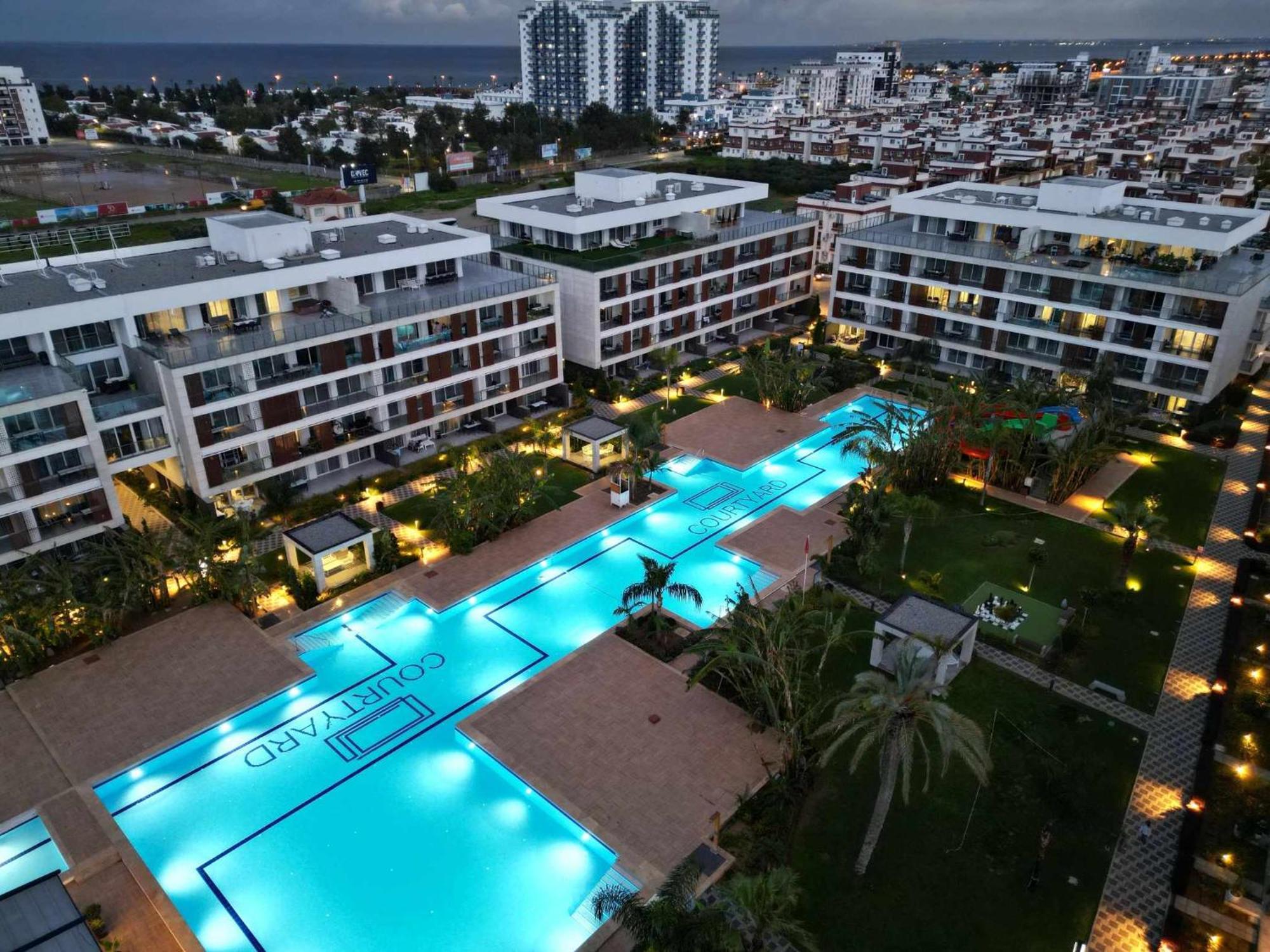 Long Beach Holiday Resort Nymph Apartment Iskele Iskele District  エクステリア 写真